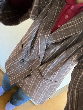 「アイテム（パーカー）」を使った、♡ごえ♡さん（レディース・165cm）の秋コーディネート