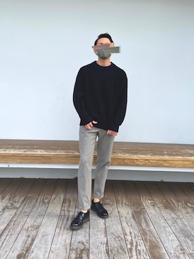 「セーターコーデ」｜kochosさん（メンズ・171cm）の秋コーディネート