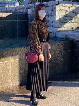 「Every very nice claup（エブリィベリーナイスクラップ）のアイテム」を使った、きななさん（レディース・157cm）の冬コーディネート