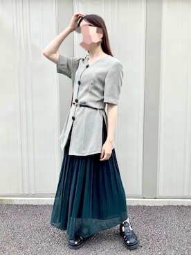 きななさん（レディース・157cm）の秋コーディネート