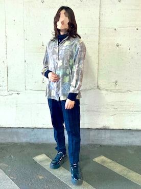 「タートルネック」｜「アイテム（シャツ/ブラウス）」を使った、きななさん（レディース・157cm）の冬コーディネート