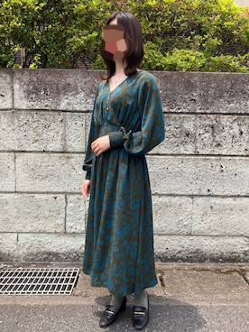 「MURUA（ムルーア）のアイテム」を使った、きななさん（レディース・157cm）の秋コーディネート