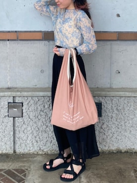 「Kastane」｜「アイテム（その他トップス）」を使った、莉さん（レディース・149cm）の夏コーディネート