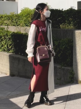 莉さん（レディース・149cm）の秋コーディネート