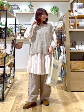 「studio CLIP（スタディオクリップ）のアイテム」を使った、MAIKOさん（レディース・150cm）の冬コーディネート