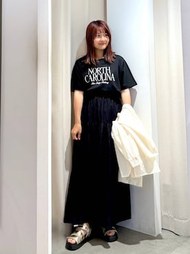 「アイテム（シューズ）」を使った、MAIKOさん（レディース・150cm・30代）の夏コーディネート