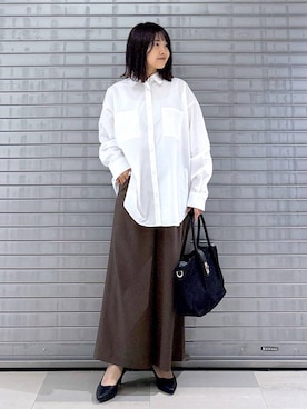 「Elura（エルーラ）の【Sapofeet（サポフィート）】ヒールパンプス／250691（パンプス）」を使った、MAIKOさん（レディース・150cm・30代）の秋コーディネート