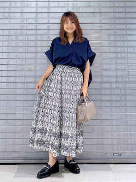 MAIKOさん（レディース・150cm）の夏コーディネート
