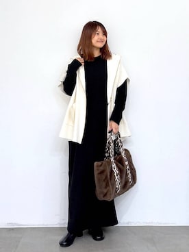 「旅行」｜MAIKOさん（レディース・150cm）の秋コーディネート