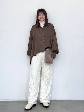 MAIKOさん（レディース・150cm）の冬コーディネート