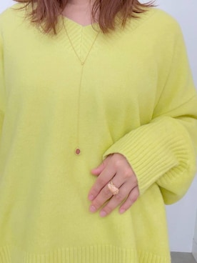 「アイテム（リング）」を使った、MAIKOさん（レディース・150cm・30代）の冬コーディネート