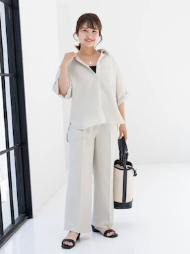 MAIKOさん（レディース・150cm）の夏コーディネート