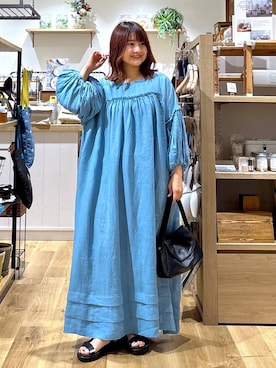 「studio CLIP（スタディオクリップ）のアイテム」を使った、MAIKOさん（レディース・150cm）の夏コーディネート