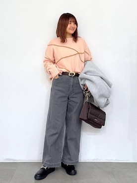 MAIKOさん（レディース・150cm）の冬コーディネート