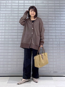 「アイテム（カチューシャ）」を使った、MAIKOさん（レディース・150cm）の秋コーディネート