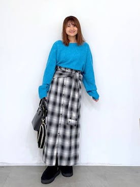 MAIKOさん（レディース・150cm）の冬コーディネート