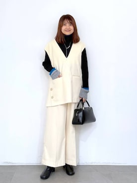 MAIKOさん（レディース・150cm）の冬コーディネート