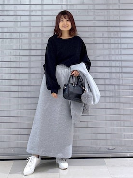 「アイテム（キーホルダー）」を使った、MAIKOさん（レディース・150cm・30代）の秋コーディネート