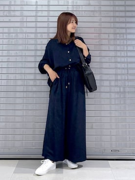 「アイテム（ハンドバッグ）」を使った、MAIKOさん（レディース・150cm）の夏コーディネート