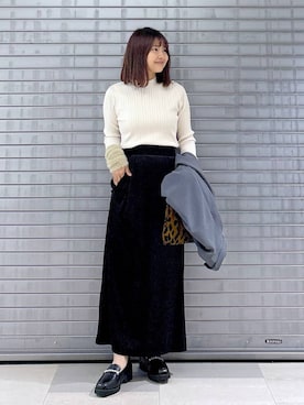 「アイテム（テーラードジャケット）」を使った、MAIKOさん（レディース・150cm・30代）の秋コーディネート
