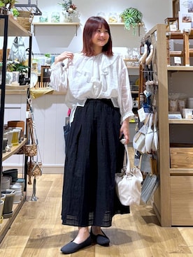 「studio CLIP（スタディオクリップ）のアイテム（シューズ）」を使った、MAIKOさん（レディース・150cm）の春コーディネート