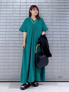 「アイテム（その他アウター）」を使った、MAIKOさん（レディース・150cm）の夏コーディネート