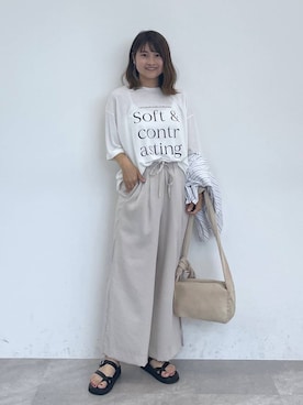 MAIKOさん（レディース・150cm）の夏コーディネート