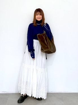 MAIKOさん（レディース・150cm）の冬コーディネート