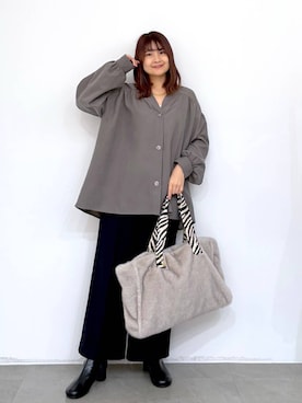 MAIKOさん（レディース・150cm）の冬コーディネート