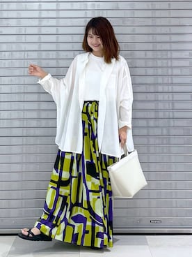 MAIKOさん（レディース・150cm）の夏コーディネート