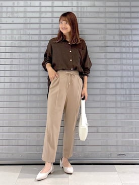 「アイテム（パンプス）」を使った、MAIKOさん（レディース・150cm・30代）の夏コーディネート