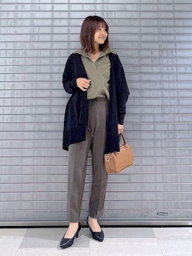 「アイテム（ハンドバッグ）」を使った、MAIKOさん（レディース・150cm・30代）の秋コーディネート