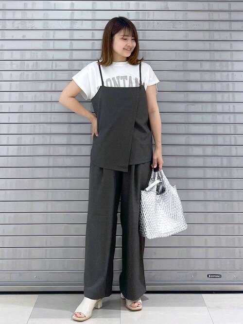 セール】サラサラサマーウールライクキャミソール/124036