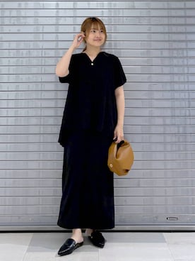 「アイテム（アクセサリー）」を使った、MAIKOさん（レディース・150cm・30代）の夏コーディネート
