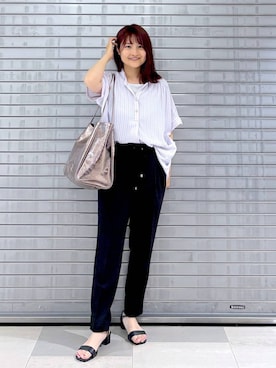 「アイテム（パンツ）」を使った、MAIKOさん（レディース・150cm・30代）の夏コーディネート