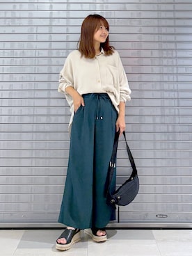 「アイテム（パンツ）」を使った、MAIKOさん（レディース・150cm・30代）の夏コーディネート