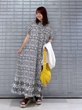 「アイテム（ハンドバッグ）」を使った、MAIKOさん（レディース・150cm・30代）の夏コーディネート