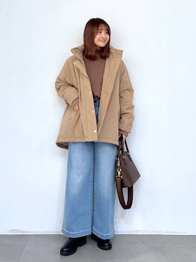 「アイテム（ハンドバッグ）」を使った、MAIKOさん（レディース・150cm・30代）の秋コーディネート