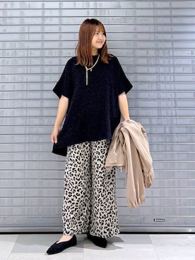 「アイテム（ブルゾン）」を使った、MAIKOさん（レディース・150cm）の秋コーディネート
