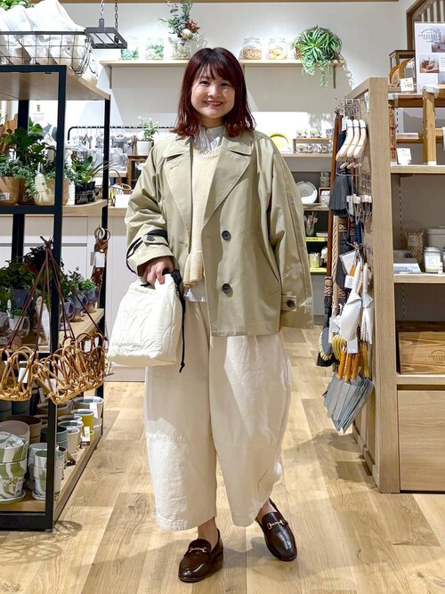 vintage shopリメイク　サーマル　裾フリルベスト H アッシュ - ヴィンテージセレクトショップ