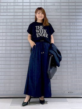 「アイテム（その他アウター）」を使った、MAIKOさん（レディース・150cm）の夏コーディネート