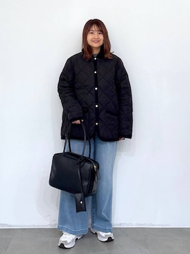 「アイテム（ダウンジャケット/コート）」を使った、MAIKOさん（レディース・150cm・30代）の冬コーディネート