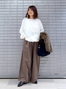 「アイテム（その他アウター）」を使った、MAIKOさん（レディース・150cm・30代）の秋コーディネート