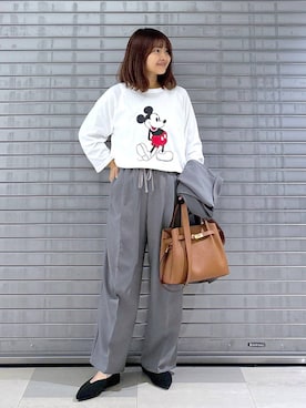 「アイテム（テーラードジャケット）」を使った、MAIKOさん（レディース・150cm・30代）の秋コーディネート