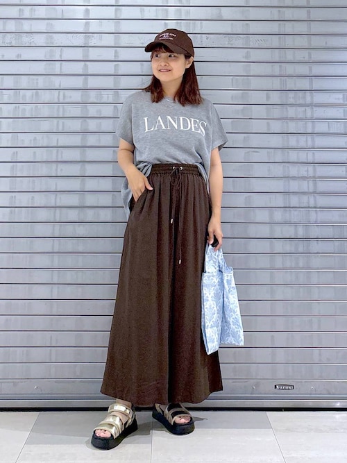 シャリサラワイドパンツ〈低身長サイズあり〉/450247