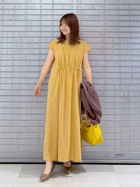 「アイテム（ワンピース/ドレス）」を使った、MAIKOさん（レディース・150cm・30代）の夏コーディネート