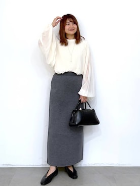 「旅行」｜「アイテム（アクセサリー）」を使った、MAIKOさん（レディース・150cm）の冬コーディネート