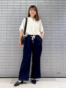 「アイテム（ハンドバッグ）」を使った、MAIKOさん（レディース・150cm・30代）の夏コーディネート