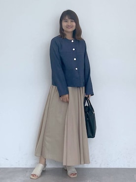 MAIKOさん（レディース・150cm）の夏コーディネート