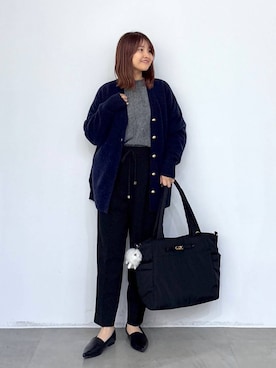 「旅行」｜MAIKOさん（レディース・150cm）の冬コーディネート